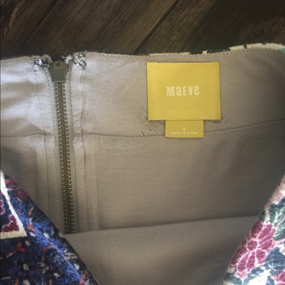 Maeve Vianna Asian Crane Pencil Skirt - Picture 5 of 6